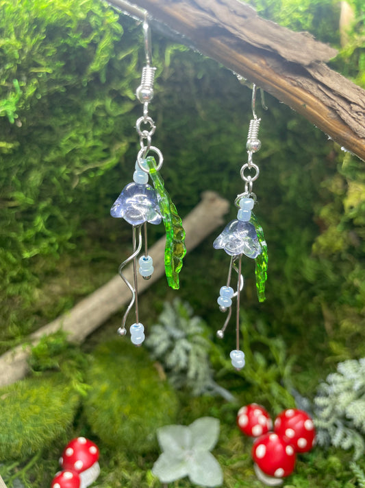 Flower Drop Earrings