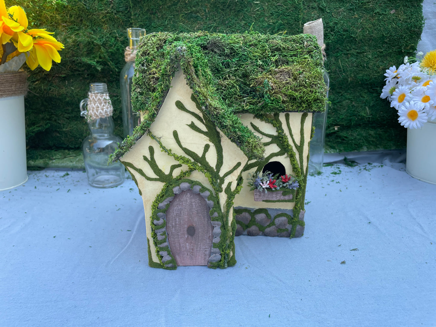 Cardboard Cottage Craft Plans (Digital Download)