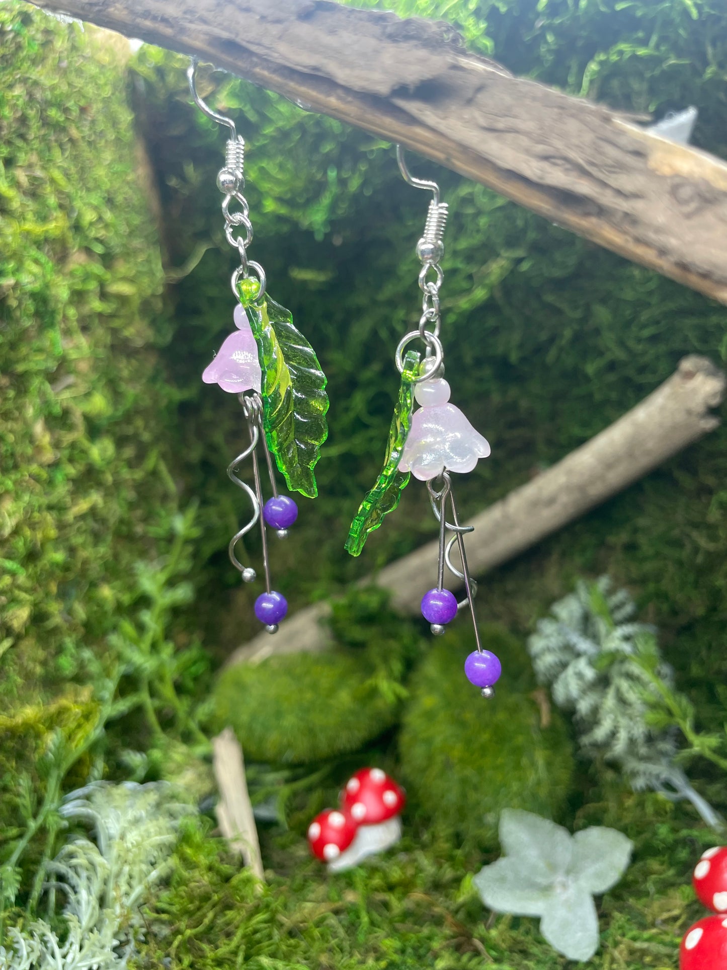 Flower Drop Earrings