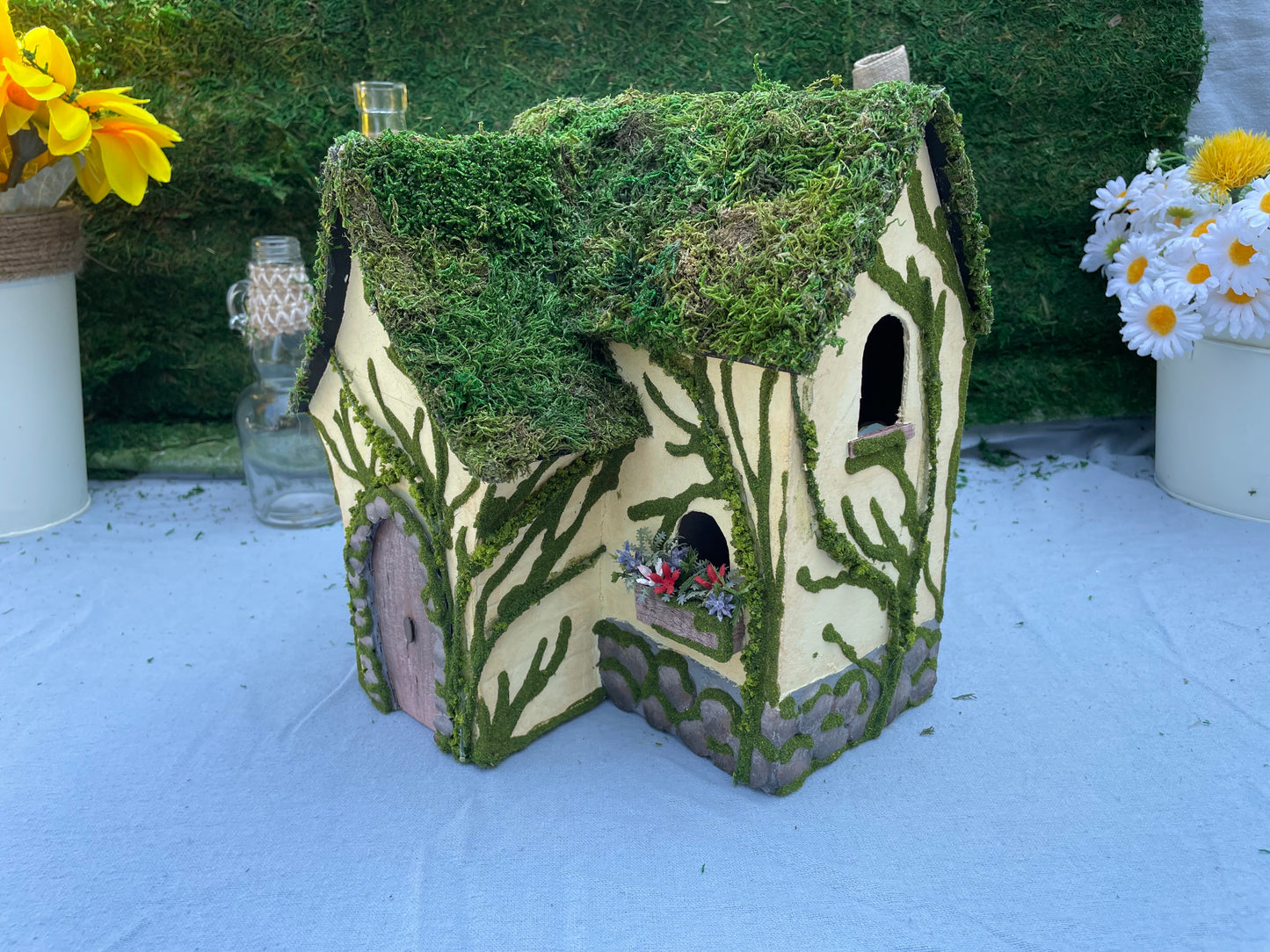 Cardboard Cottage Craft Plans (Digital Download)