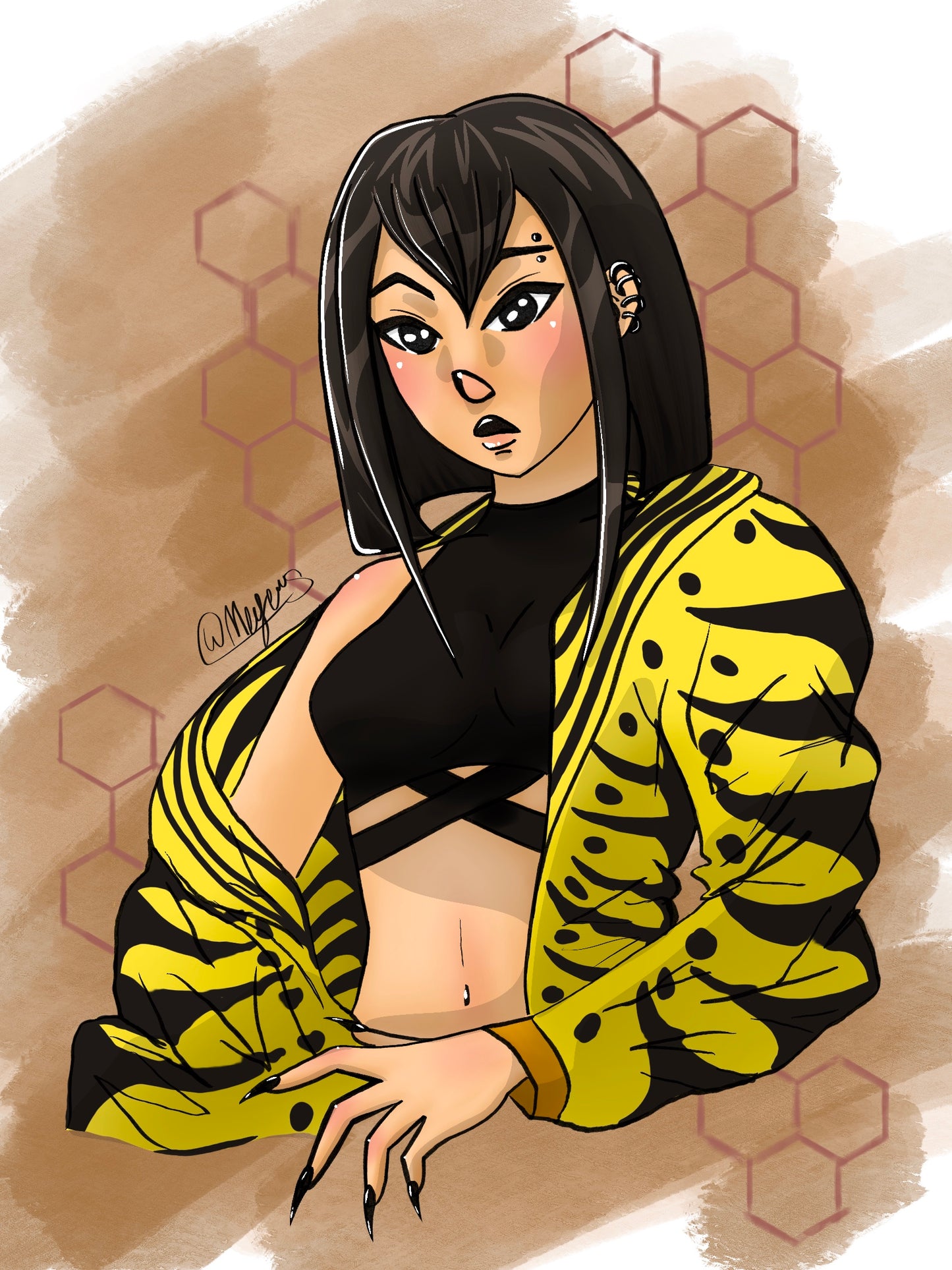 Yellowjacket Print