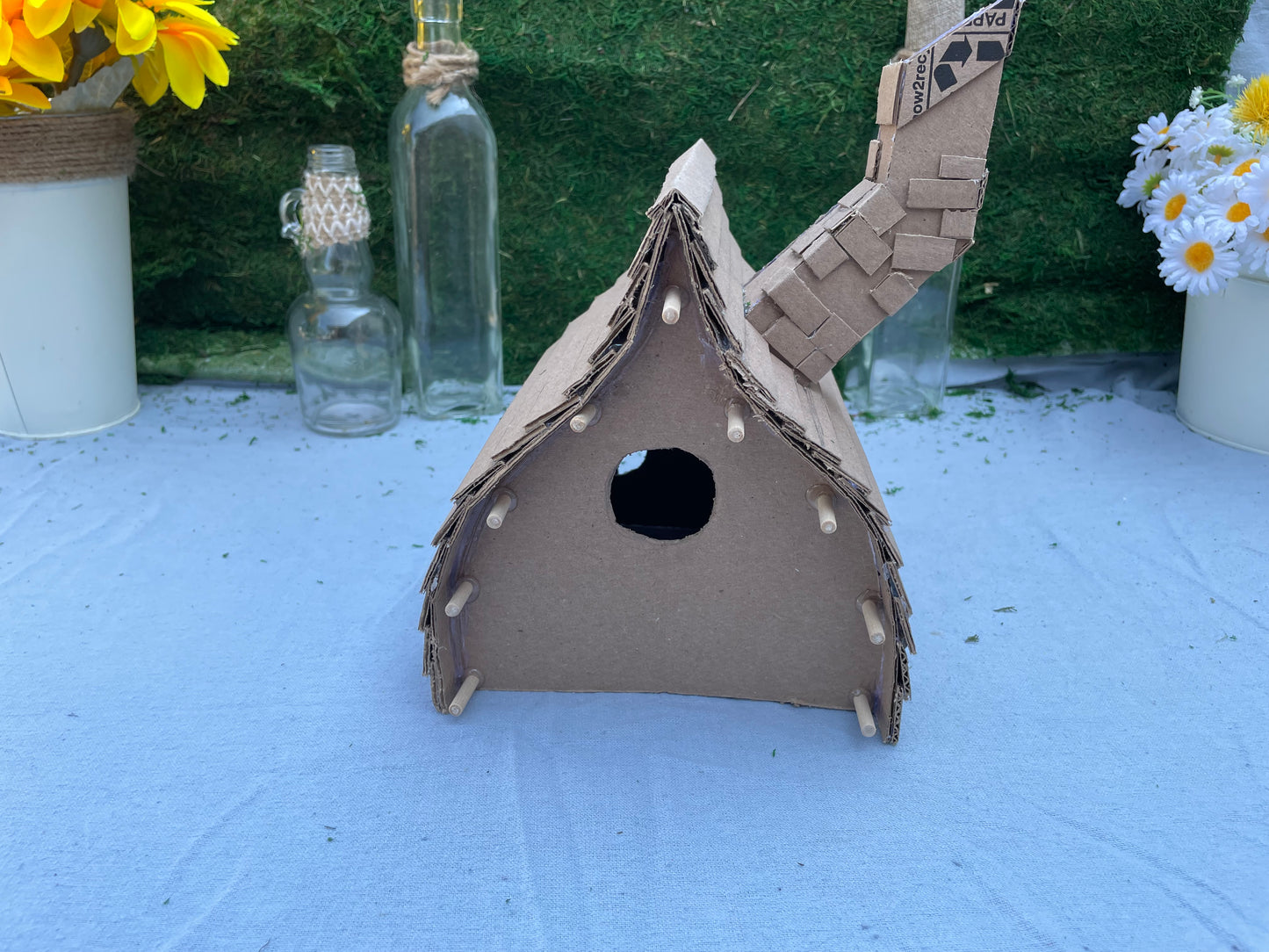 Unique Cardboard Cottage Plans (Digital Download)