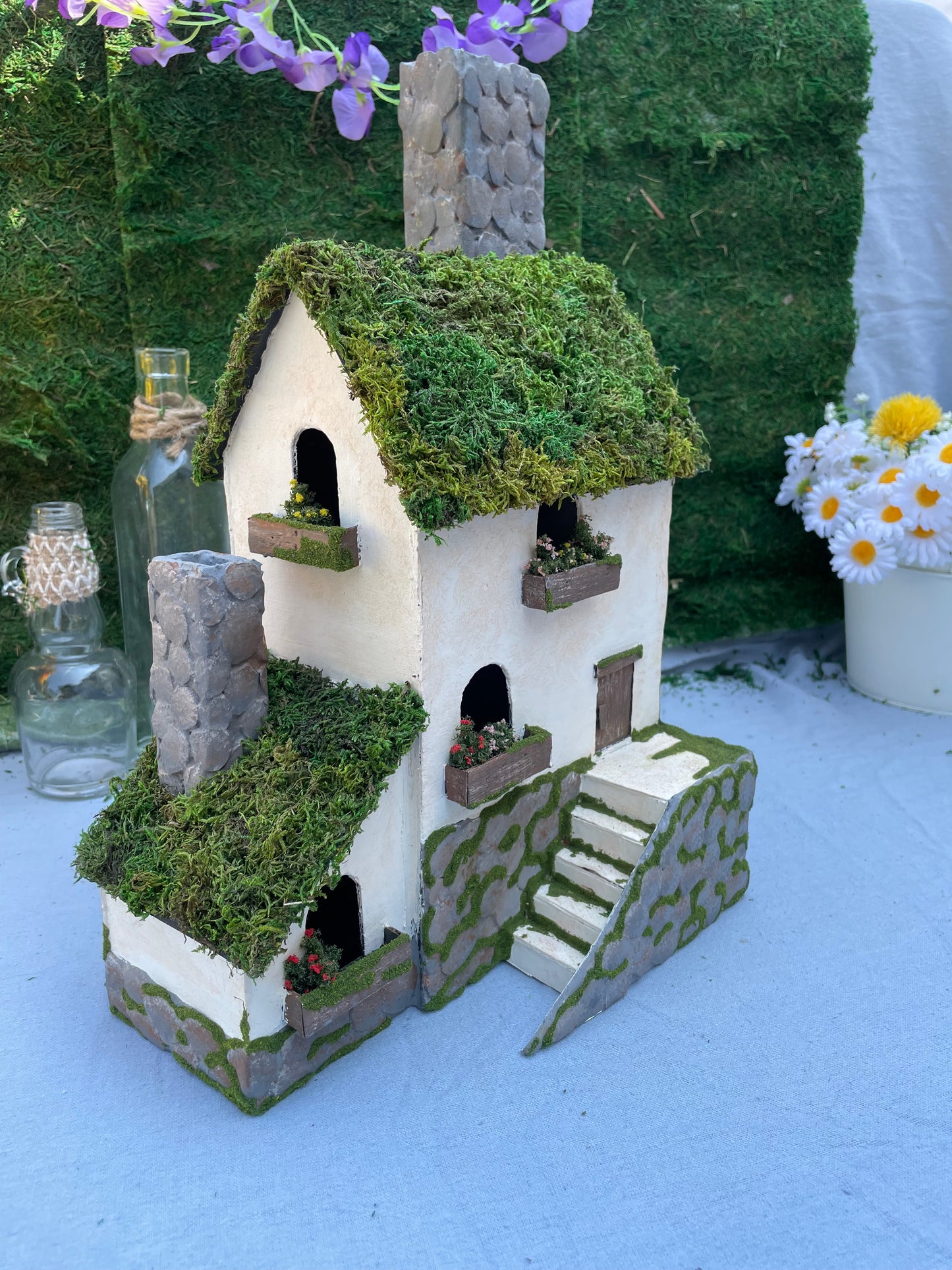 Cardboard House Craft Plans (Digital Download)