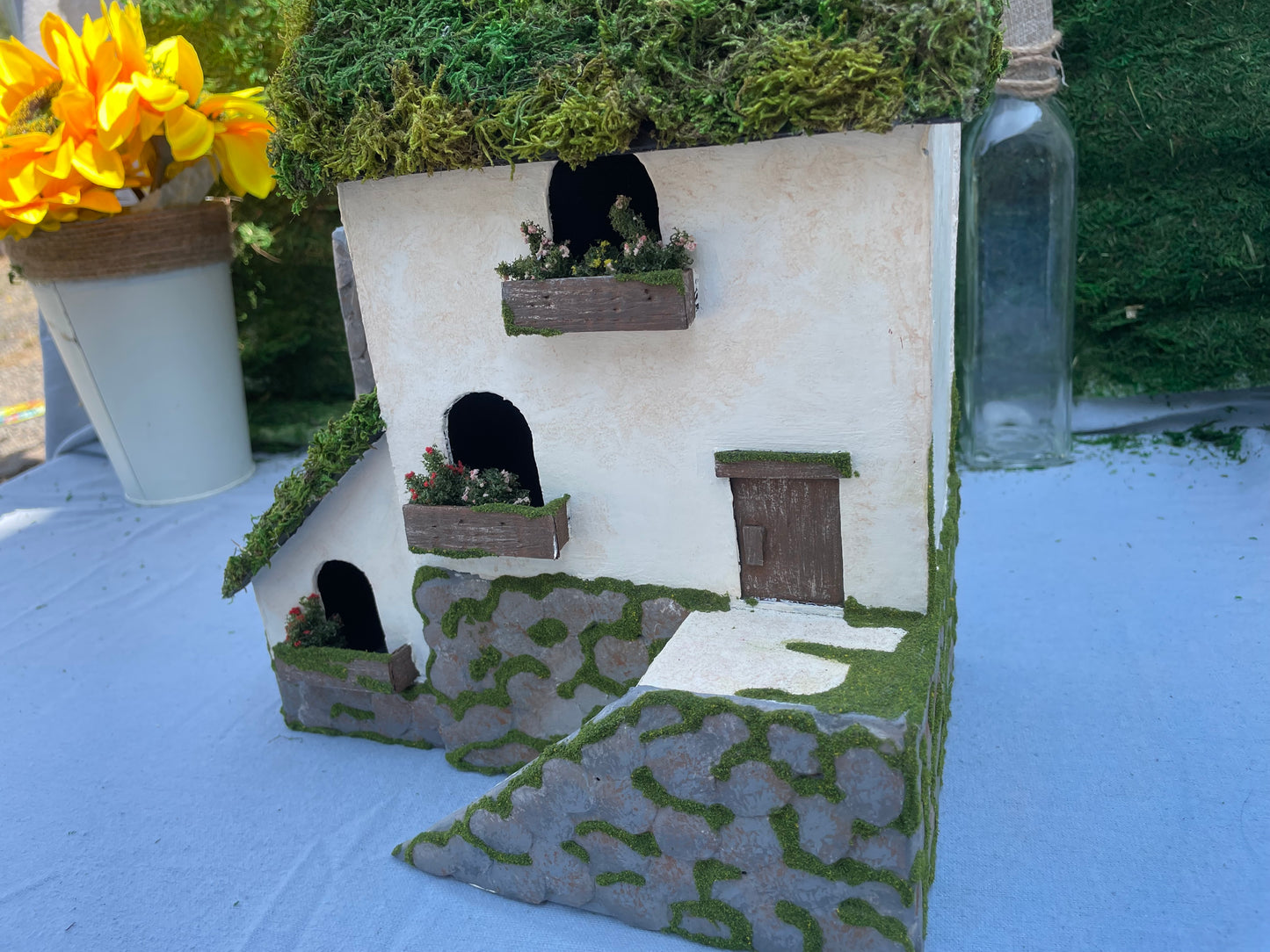 Cardboard House Craft Plans (Digital Download)