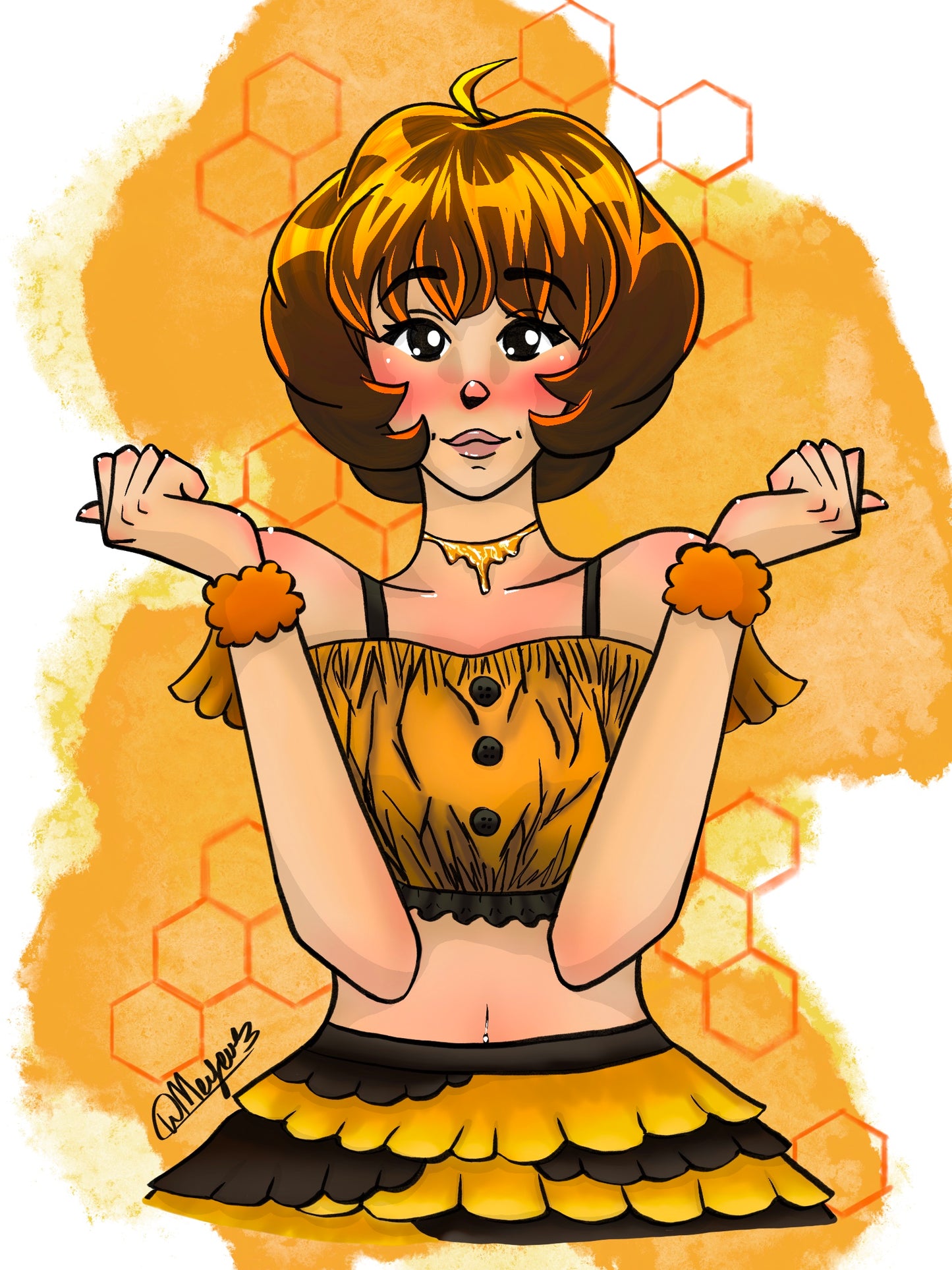Honeybee Print