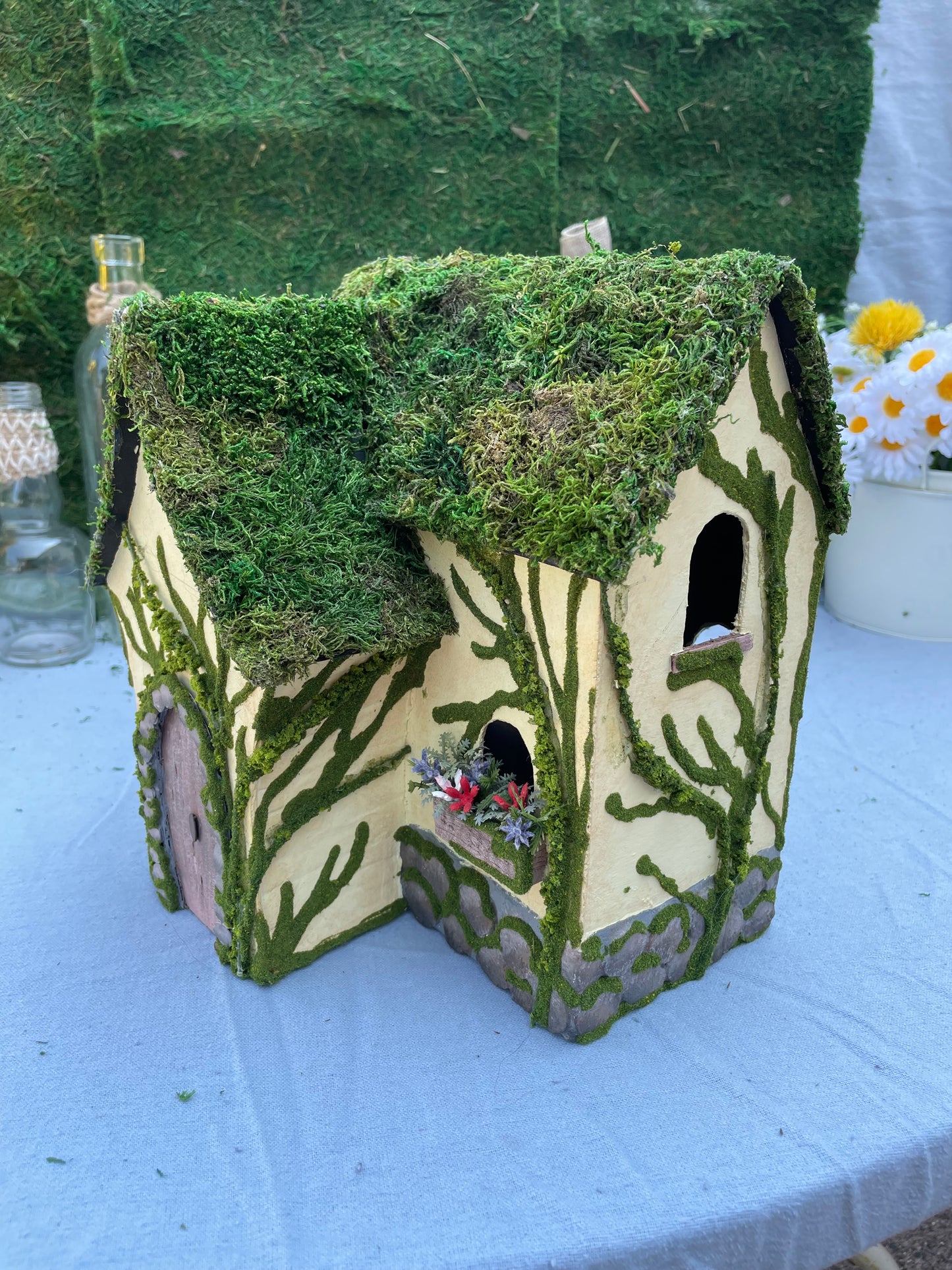 Cardboard Cottage Craft Plans (Digital Download)