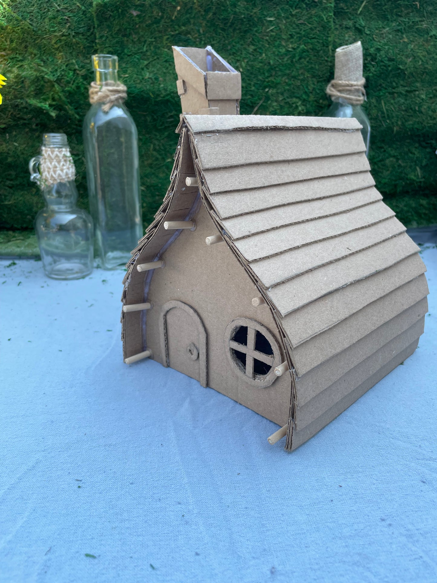 Unique Cardboard Cottage Plans (Digital Download)