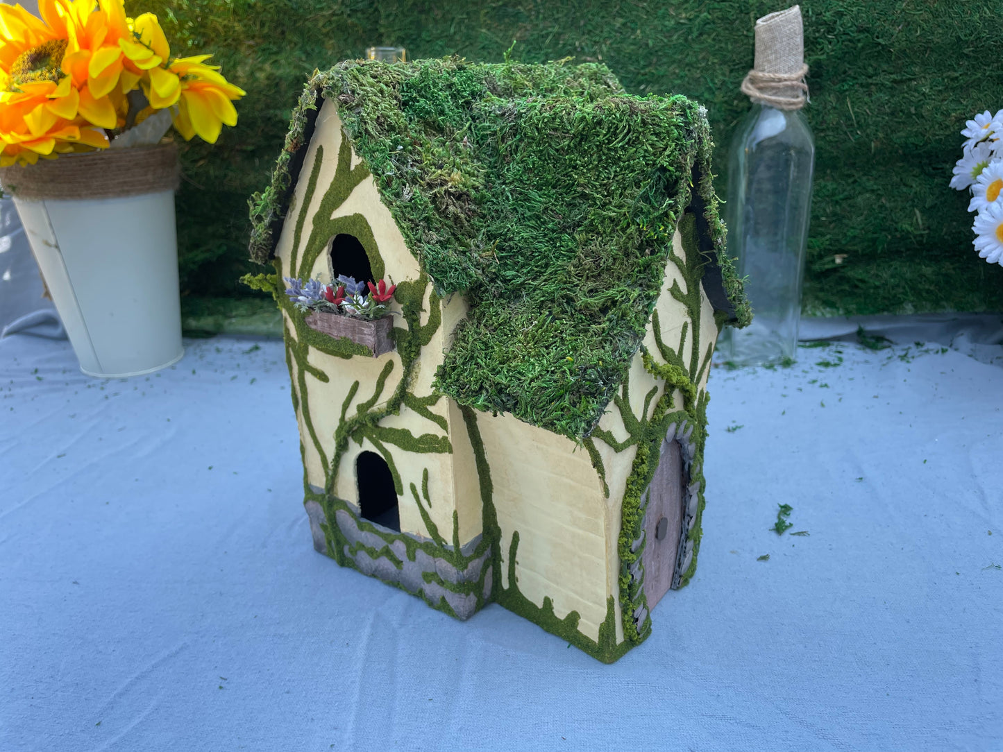 Cardboard Cottage Craft Plans (Digital Download)
