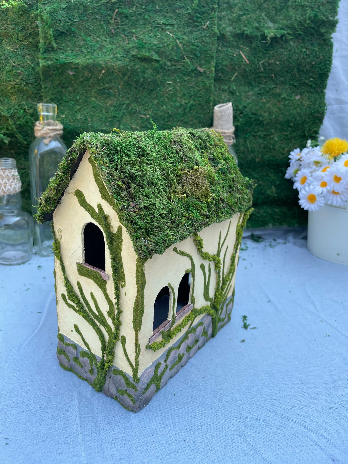 Cardboard Cottage Craft Plans (Digital Download)