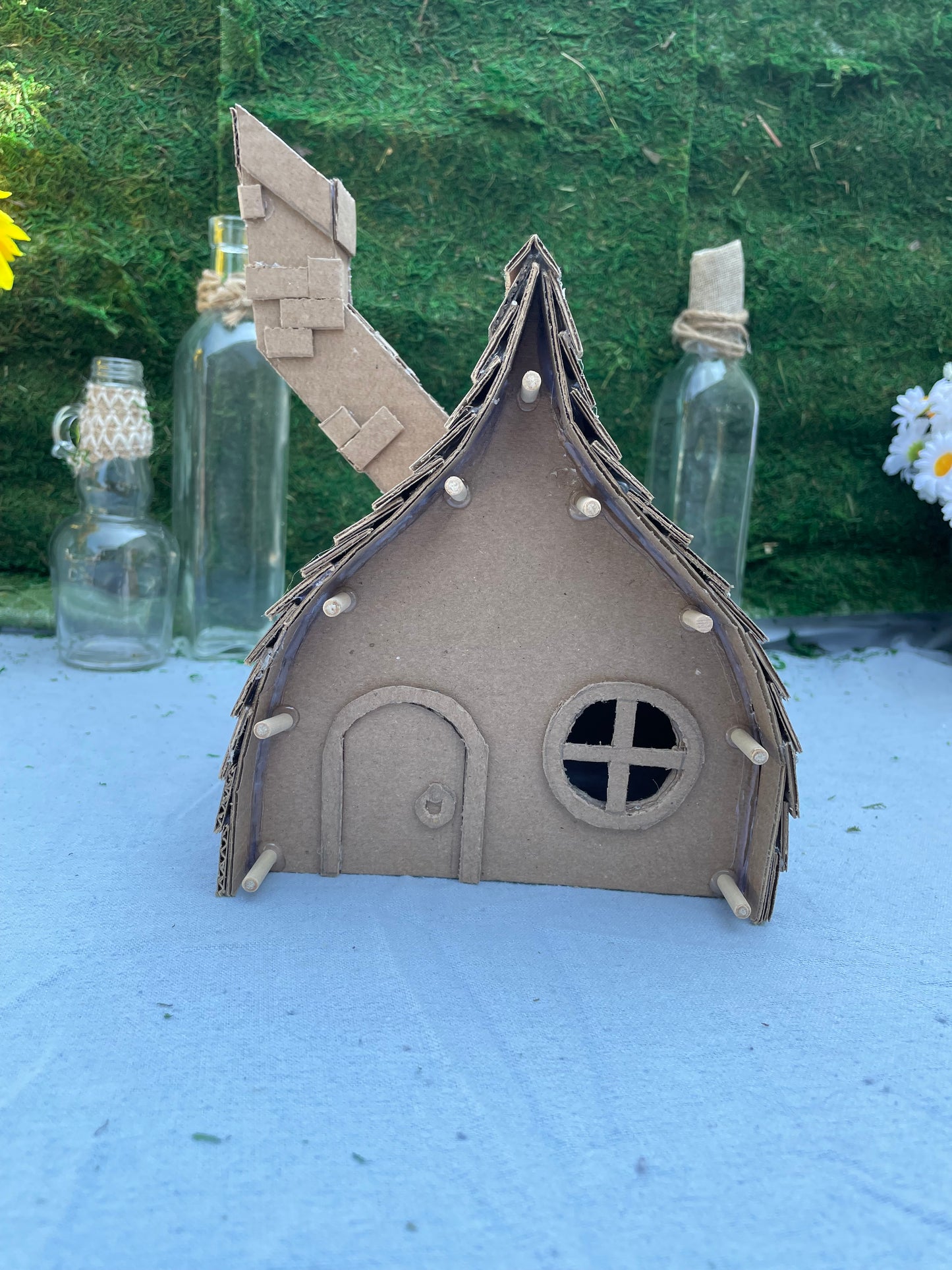 Unique Cardboard Cottage Plans (Digital Download)