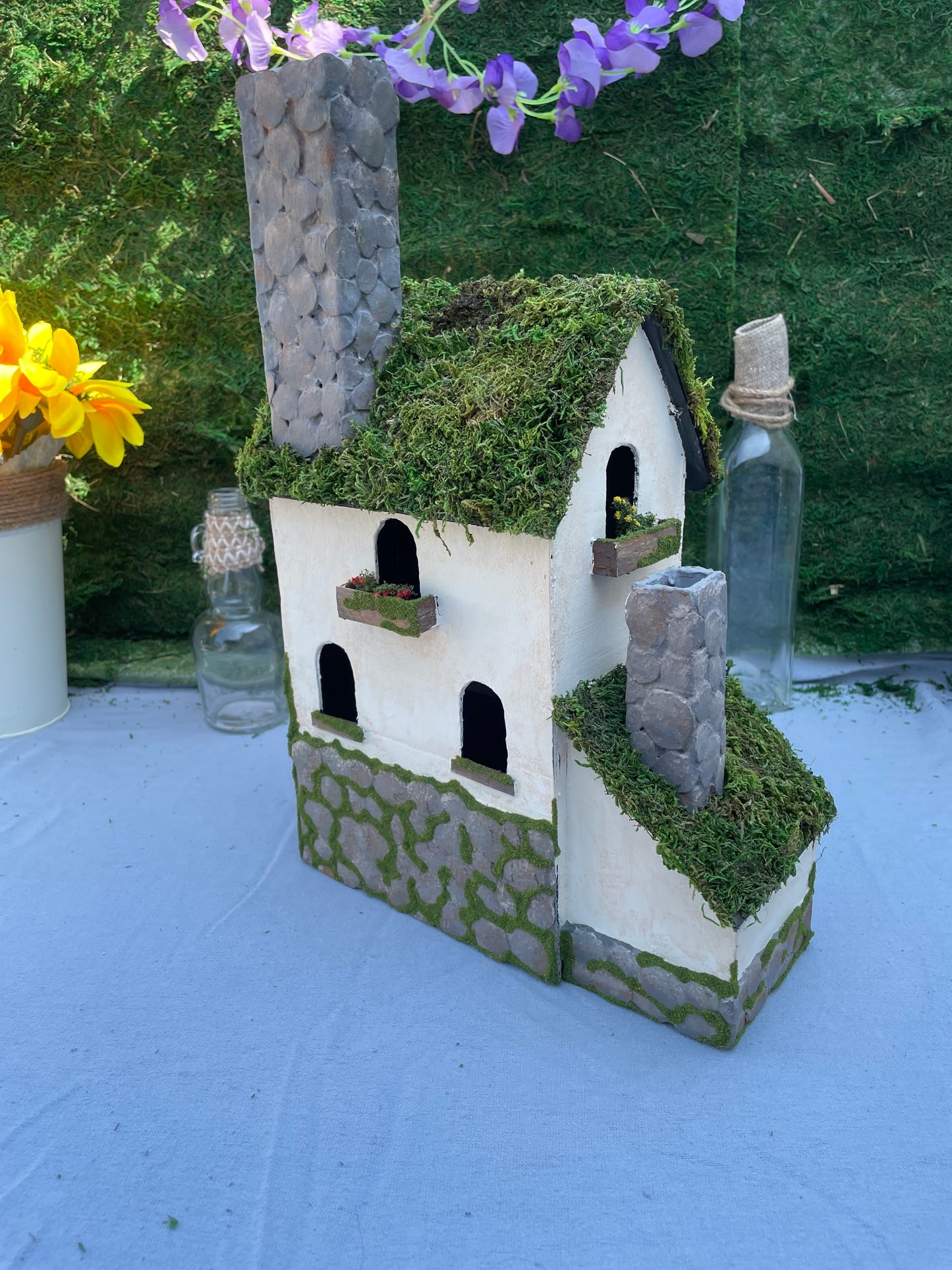 Cardboard House Craft Plans (Digital Download)