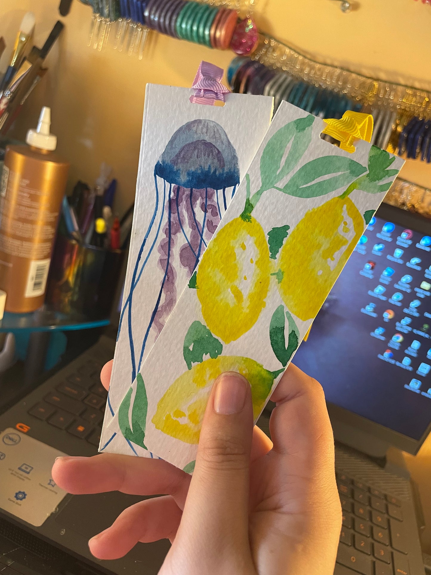 Mystery Multi-Pack Watercolor Bookmarks