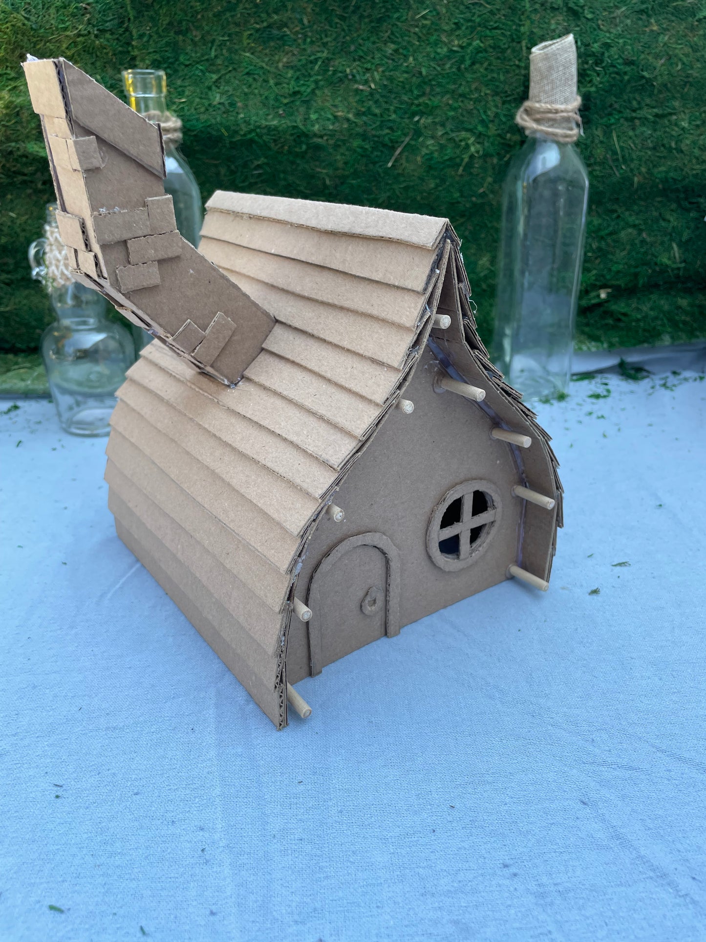 Unique Cardboard Cottage Plans (Digital Download)