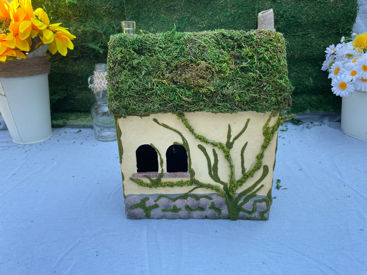 Cardboard Cottage Craft Plans (Digital Download)