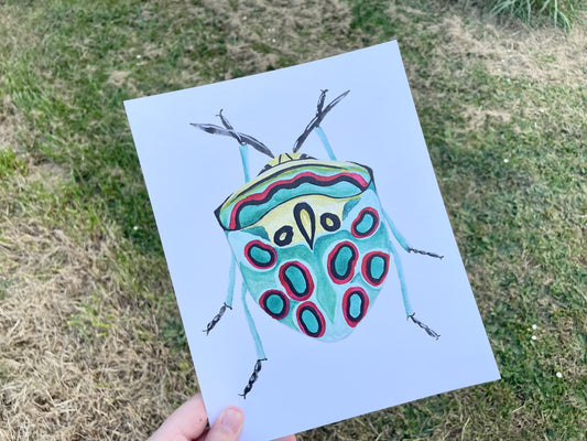 Picasso Bug Print