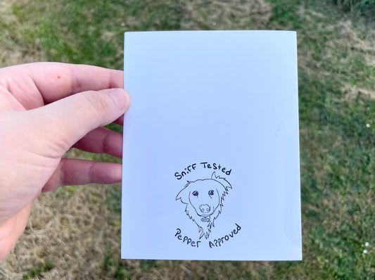 Pumpkin Cat Print Greeting Card