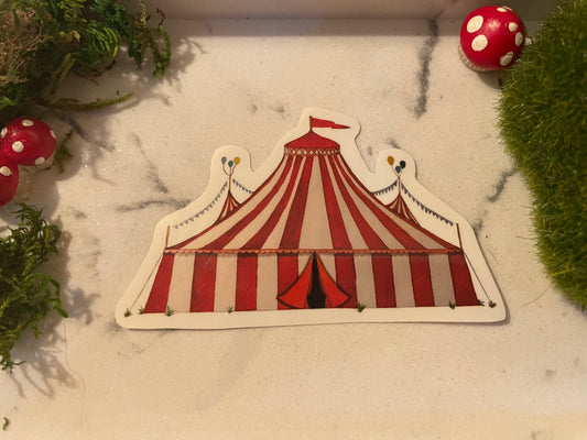 Circus Tent Sticker