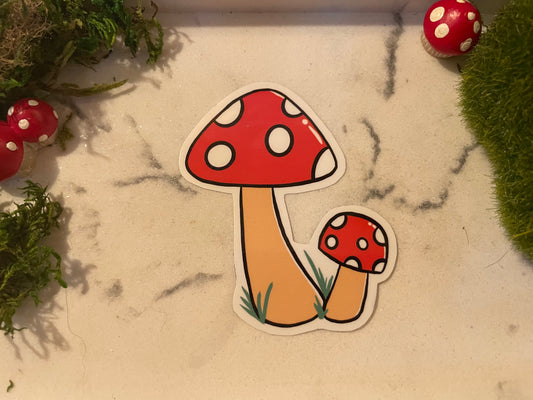 Mushroom Sticker