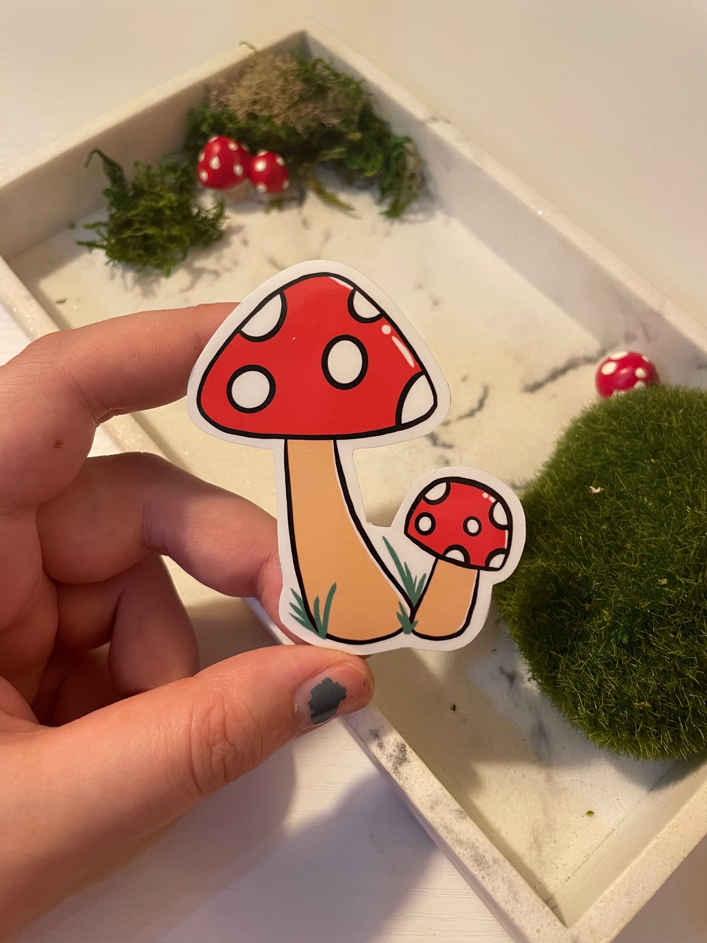 Mushroom Sticker