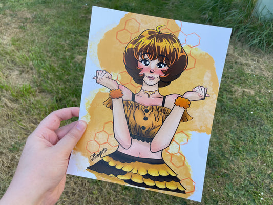 Honeybee Print