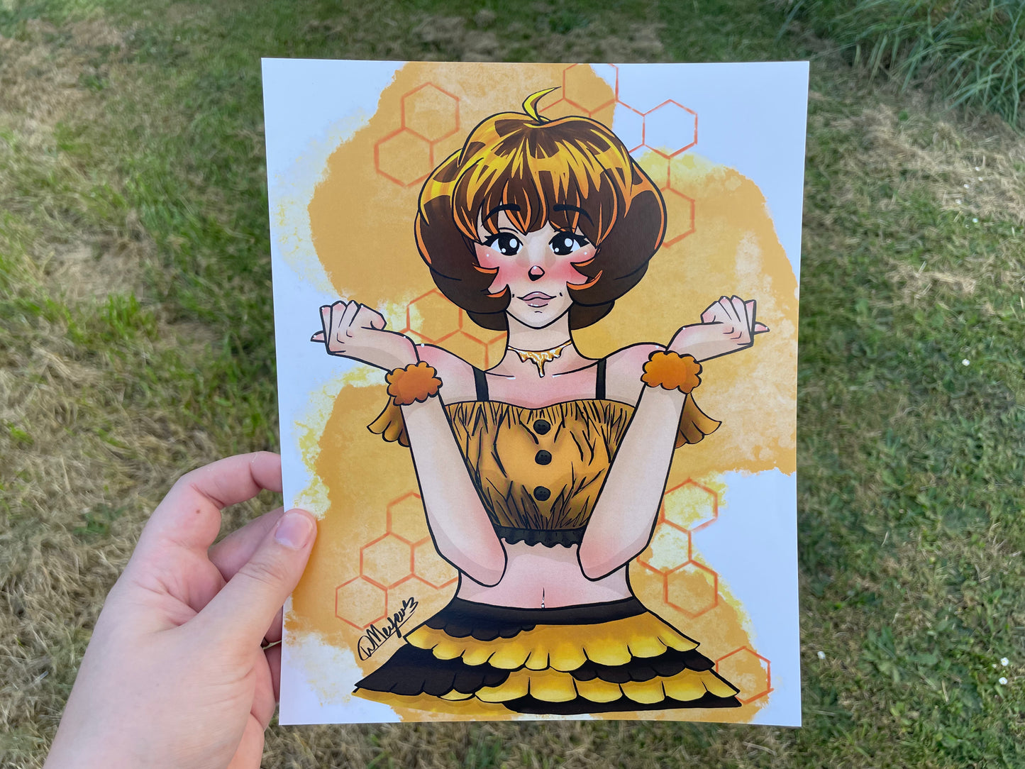 Honeybee Print