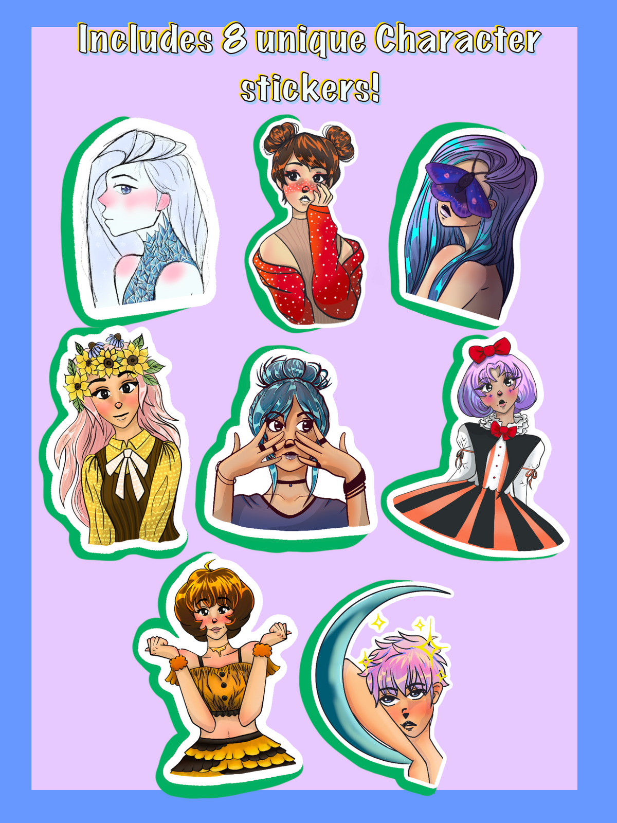 Character Sticker Pack 3