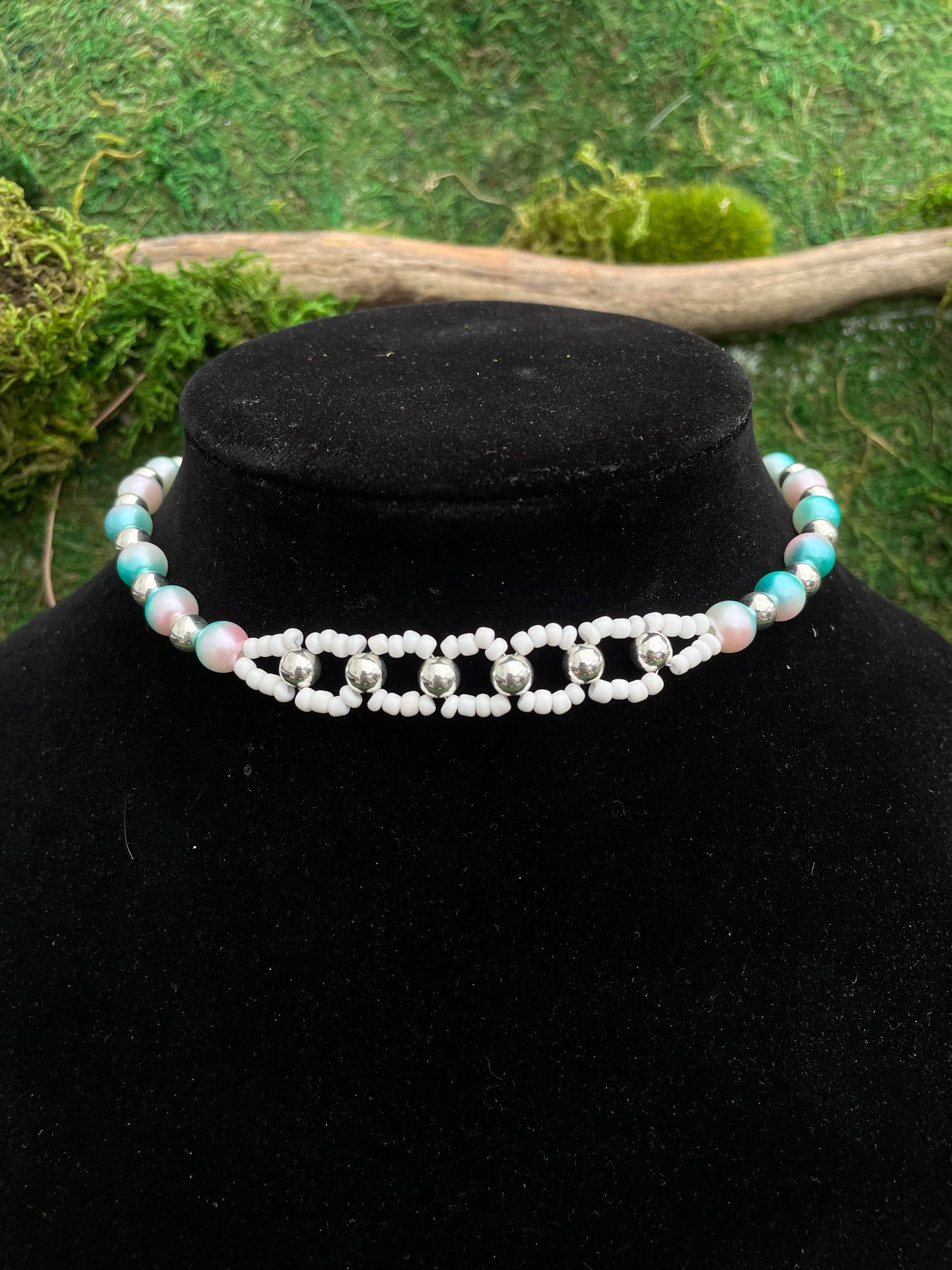 Seed Bead Adjustable Choker
