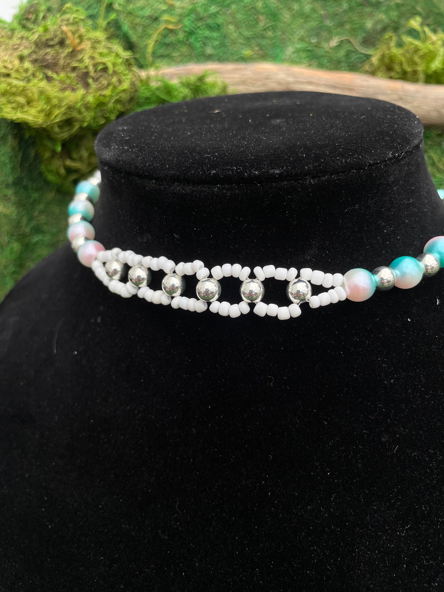 Seed Bead Adjustable Choker