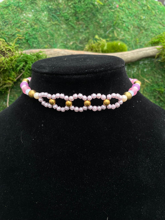 Seed Bead Adjustable Choker