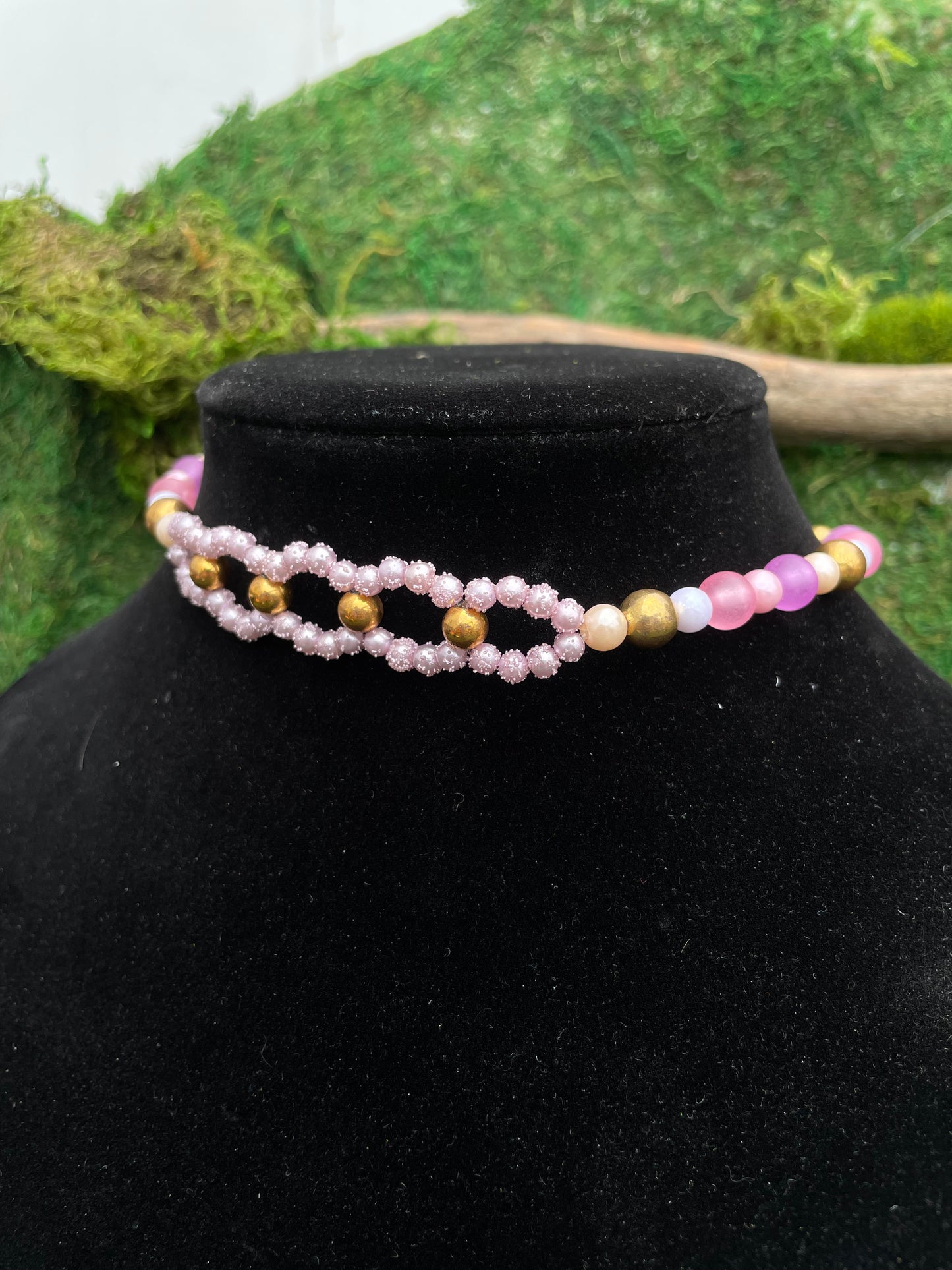 Seed Bead Adjustable Choker