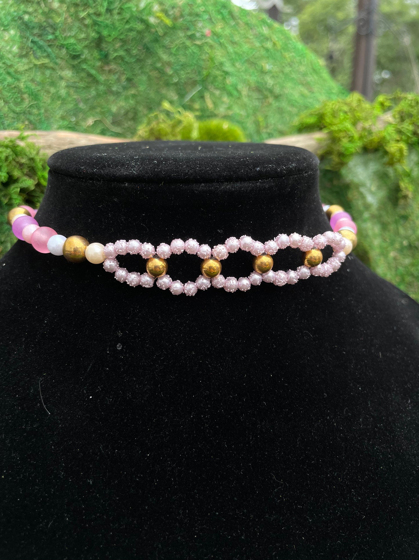 Seed Bead Adjustable Choker
