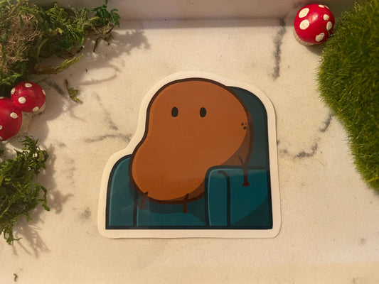 Couch Potato Sticker
