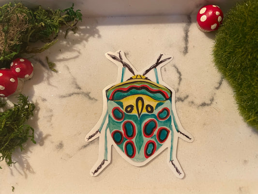 Picasso Bug Sticker
