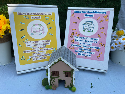 DIY Cardboard house Starter Kit