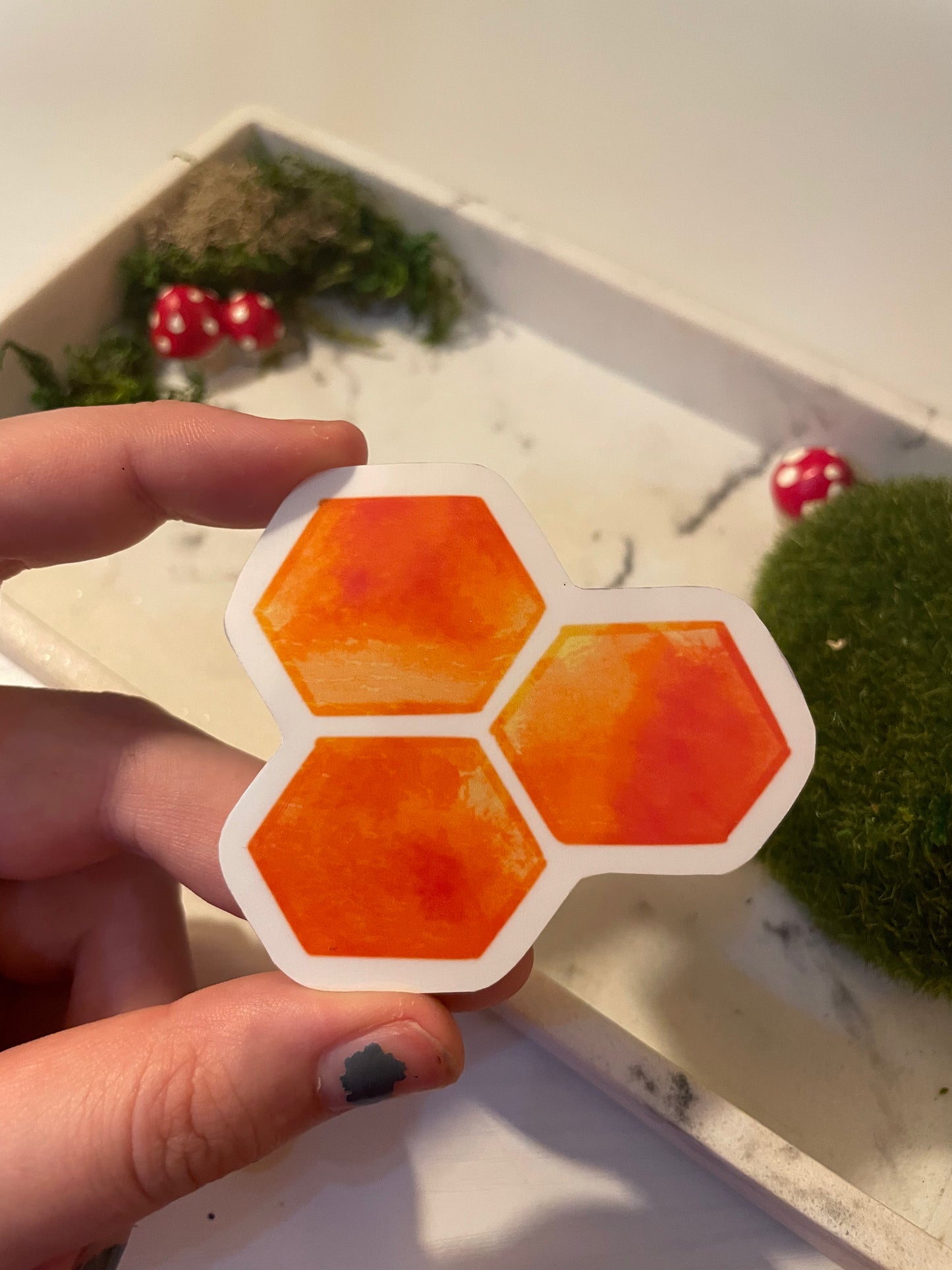 Honeycomb Sticker