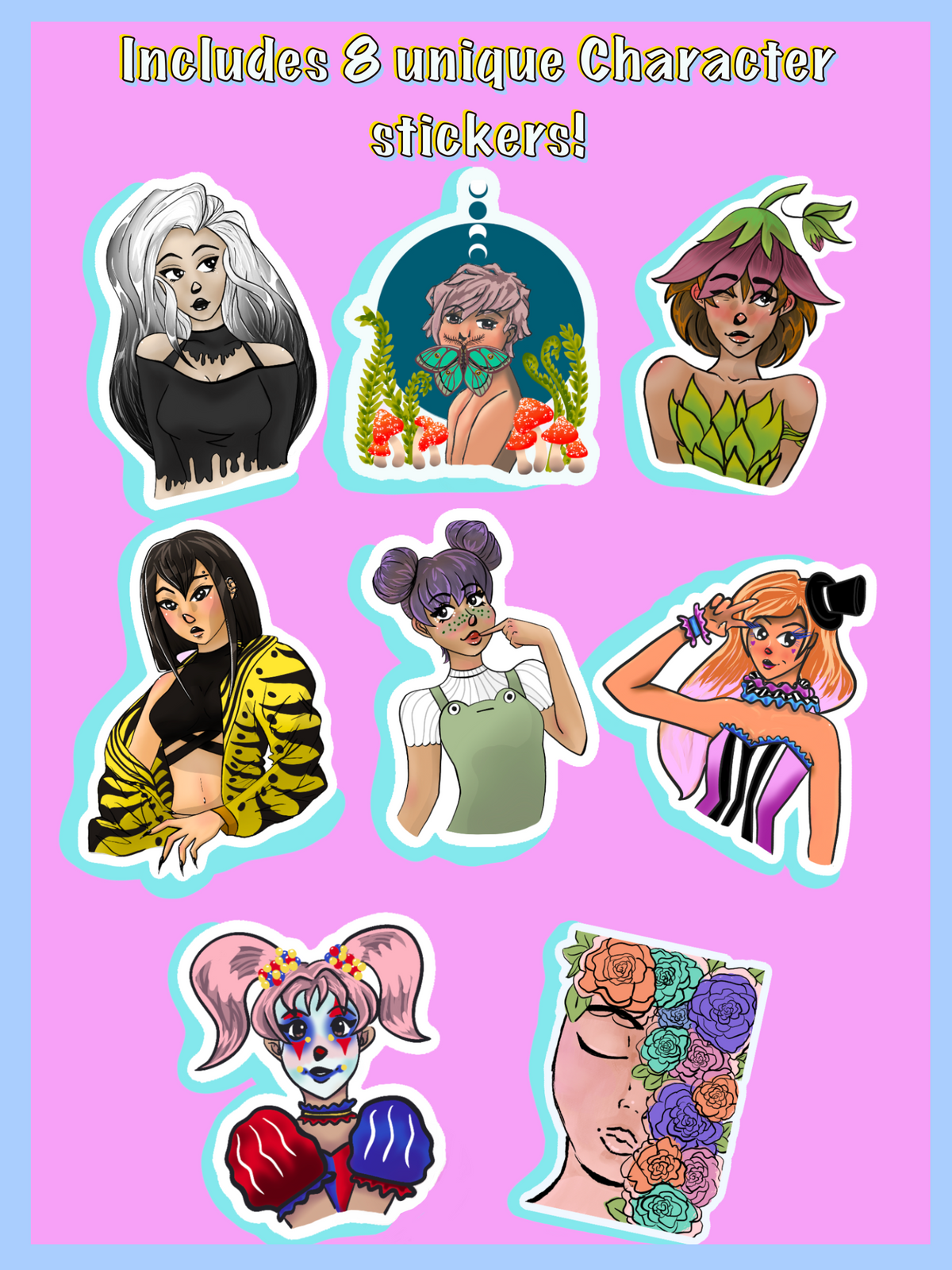 Character Sticker Pack 2
