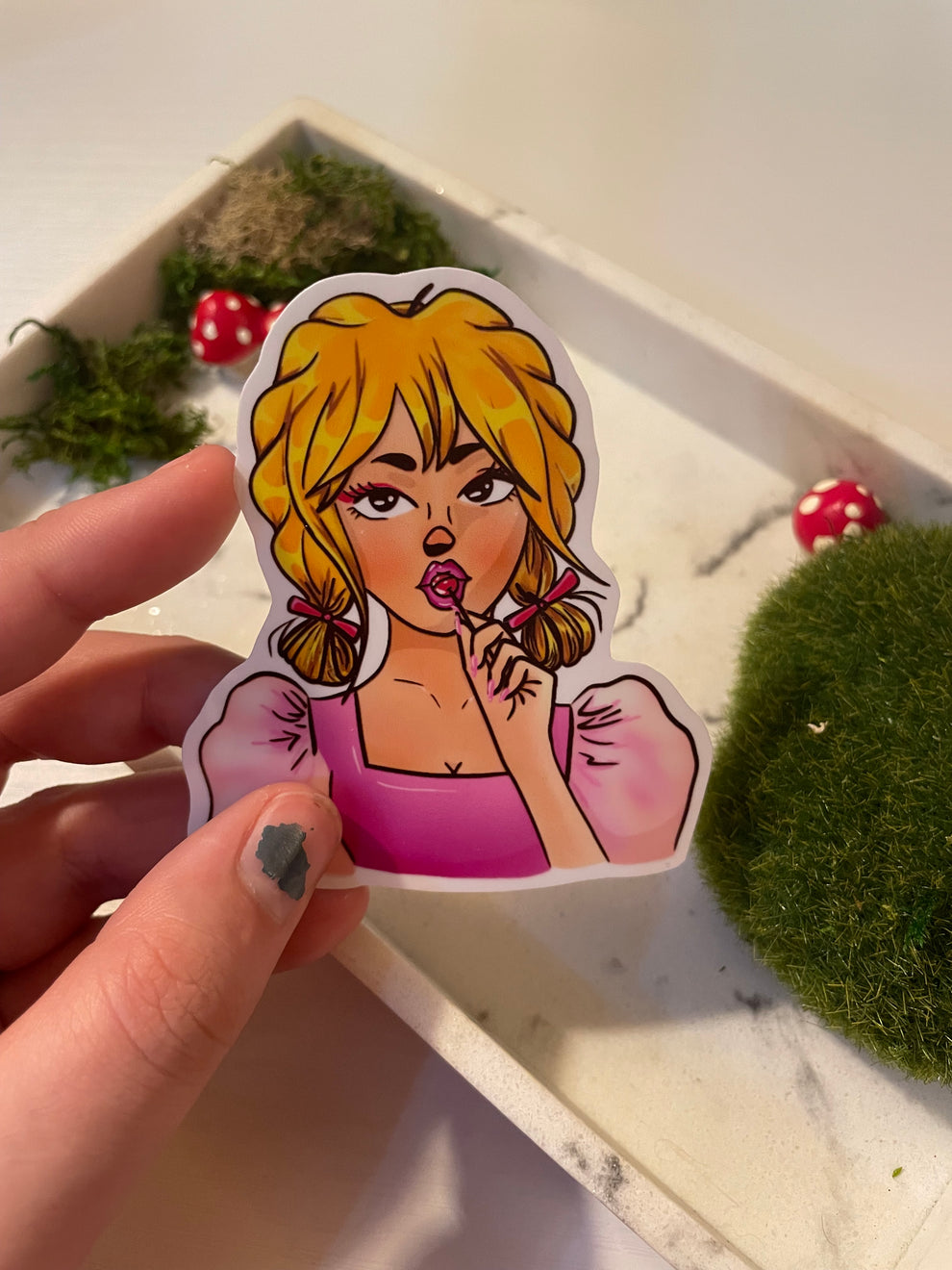 Bubble Gum Pop Sticker – Meyers Makes